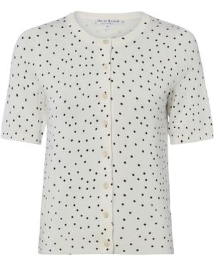 Marie Lund Strickjacke - Weiß