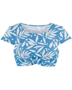 LASCANA ACTIVE Sportbikinitop - Blau