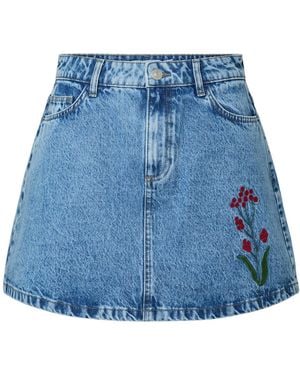 Pieces Rock Pcpalma - Blau