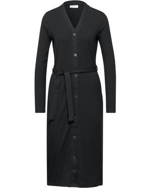 STREET ONE STUDIO Rippstrick-Kleid - Schwarz