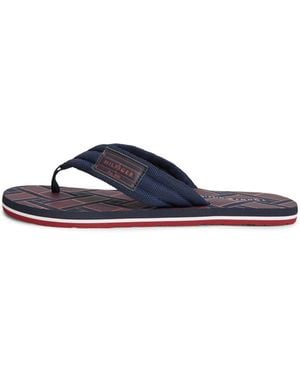 Tommy Hilfiger Zehentrenner - Blau