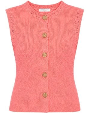 SassyClassy Strickweste - Pink