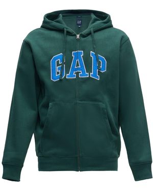 Gap Sweatjacke Core Arch - Grün