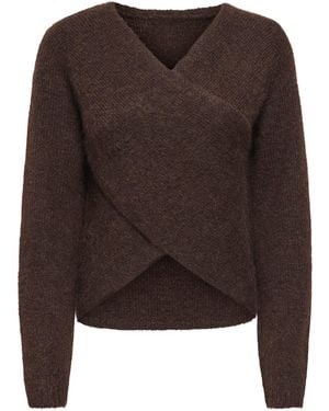 ONLY Pullover Onlmaggie - Braun