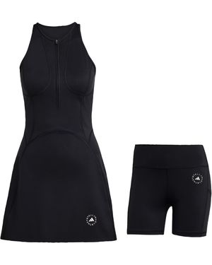 adidas By Stella McCartney Set: Sportkleid Und Sportshorts - Blau