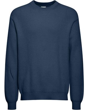 Solid Pullover Gia - Blau