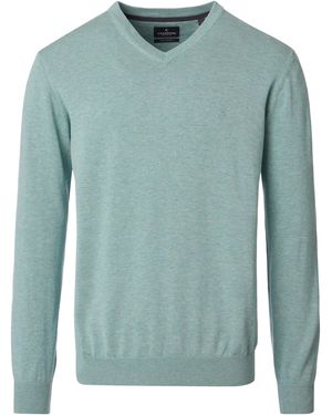 CASA MODA Pullover Basic - Grün