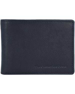 The Chesterfield Brand Portemonnaie Wax Pull Up Marvin - Blau