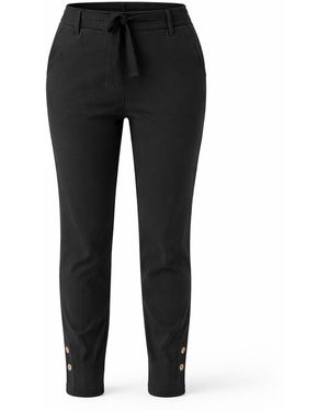 LEAFLETIC Hose Long Length Trousers - Schwarz