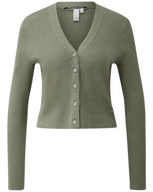 QS Strickjacke - Grün