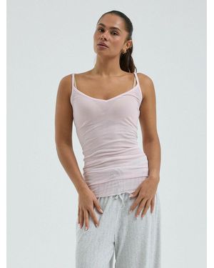Seamless Basic Top Cotton - Weiß