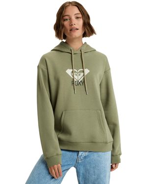 Roxy Sweatshirt Surf Stoked Brushed Art - Grün