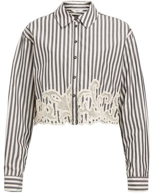 Object Bluse 'Lula' - Schwarz