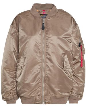 Alpha Industries Jacke Ma-1 - Braun