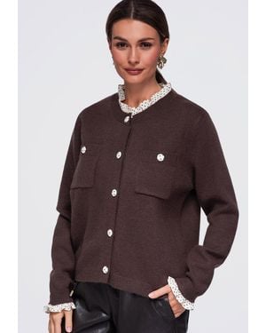 Ombre Pullover - Braun