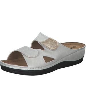 Fischer Pantolette - Grau