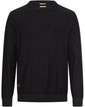 Camel Active Strickpullover Aus Reiner Baumwolle - Blau