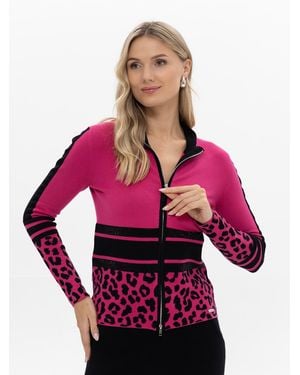 Passioni Strickjacke - Pink