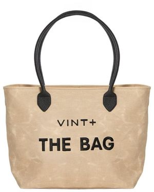 VINT+ Vint Handtasche Fine Bag Big - Natur