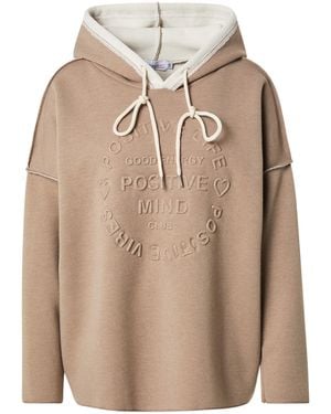 Zwillingsherz Pullover - Natur