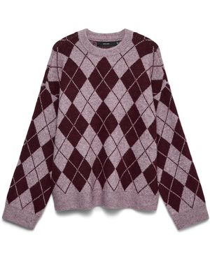 Vero Moda Pullover Vmhalo - Lila