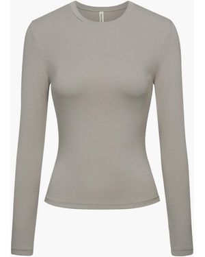 cfab Shirt Cotton Longsleeve - Grau