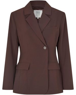 Second Female Blazer Fique - Braun