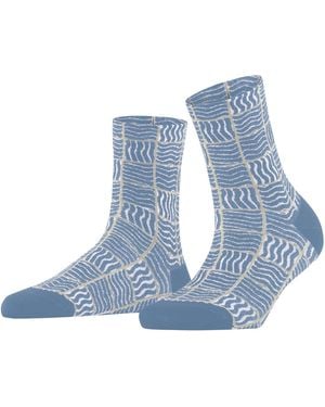 FALKE Socken Coast Tile - Blau