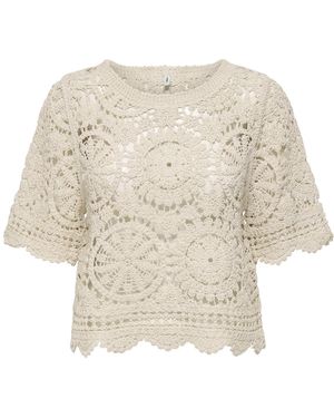 ONLY Pullover Onlwaterly - Natur