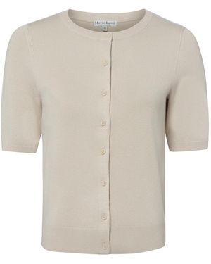 Marie Lund Strickjacke - Weiß
