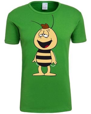 Logoshirt T-Shirt Die Biene Maja - Grün