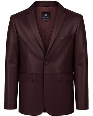 Felix Hardy Lederjacke - Lila