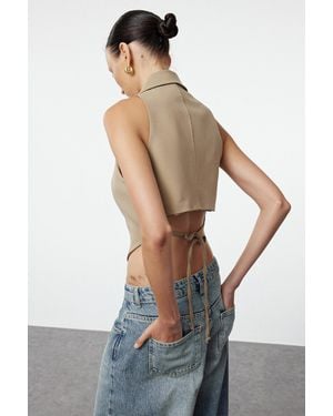 Trendyol Weste - Grau