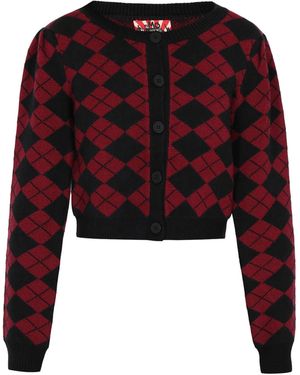 myMo ROCKS Strickjacke - Rot