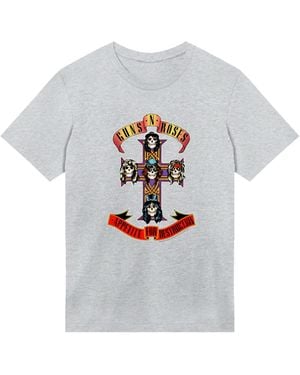 F4NT4STIC T-Shirt Guns N Roses Appetite For Destruction - Grau