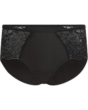 Hunkemöller Slip Midi Lace - Schwarz