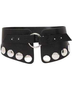 IRO Gürtel Mona Rivets - Schwarz