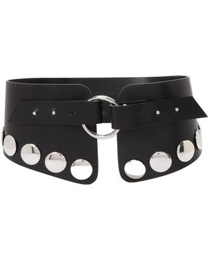 IRO Gürtel Mona Rivets - Schwarz