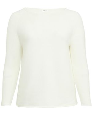 s.Oliver CURVE Pullover - Weiß