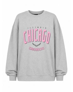 Worldclassca Oversizepullover Chicago - Grau