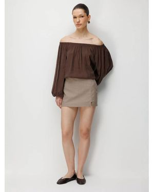 MixRay Bluse - Natur