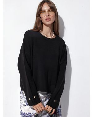 Hiccup Pullover - Schwarz