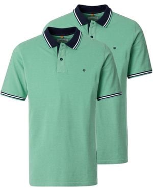 Redmond Shirt Basic - Grün
