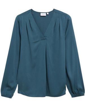 Comma, Bluse - Blau