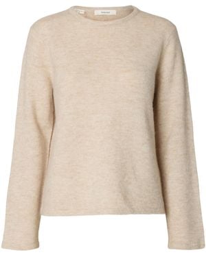 SELECTED Pullover Slwlulu - Natur