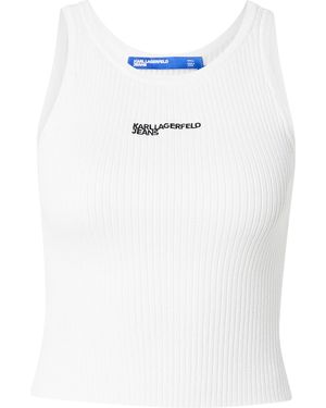Karl Lagerfeld Stricktop - Weiß