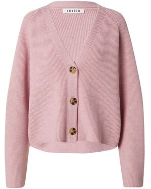 EDITED Strickjacke Logan - Pink