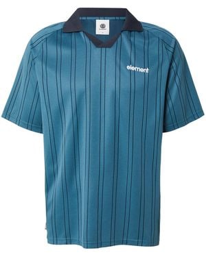 Element Poloshirt Lowcase Soccer - Blau