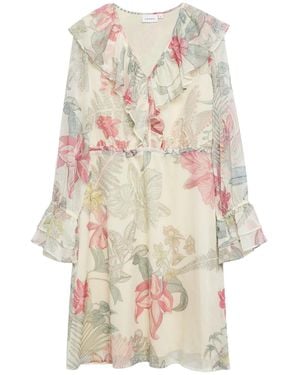 Comma, Kleid - Weiß