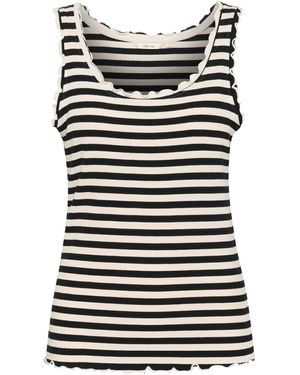 Cream Top 'Crribba' - Schwarz
